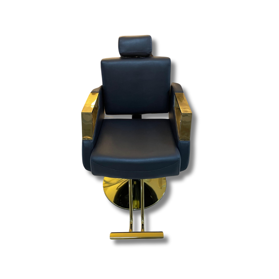 Beauty Style – Silla de Estilo o Barbería Astrid Reclinable Color Negro (2539281)