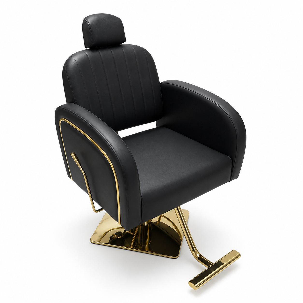 Beauty Style – Silla de Estilo o Barbería Miranda Profesional Negra | Modelo 2539311