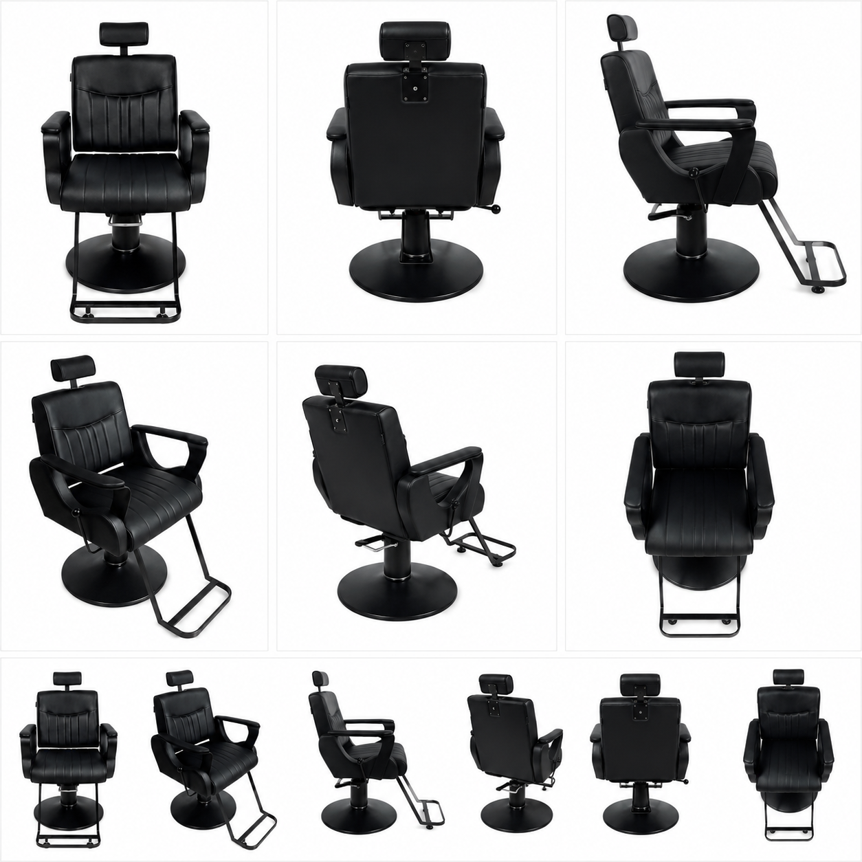 Beauty Style Silla Jeremias Reclinable Negra 2550521