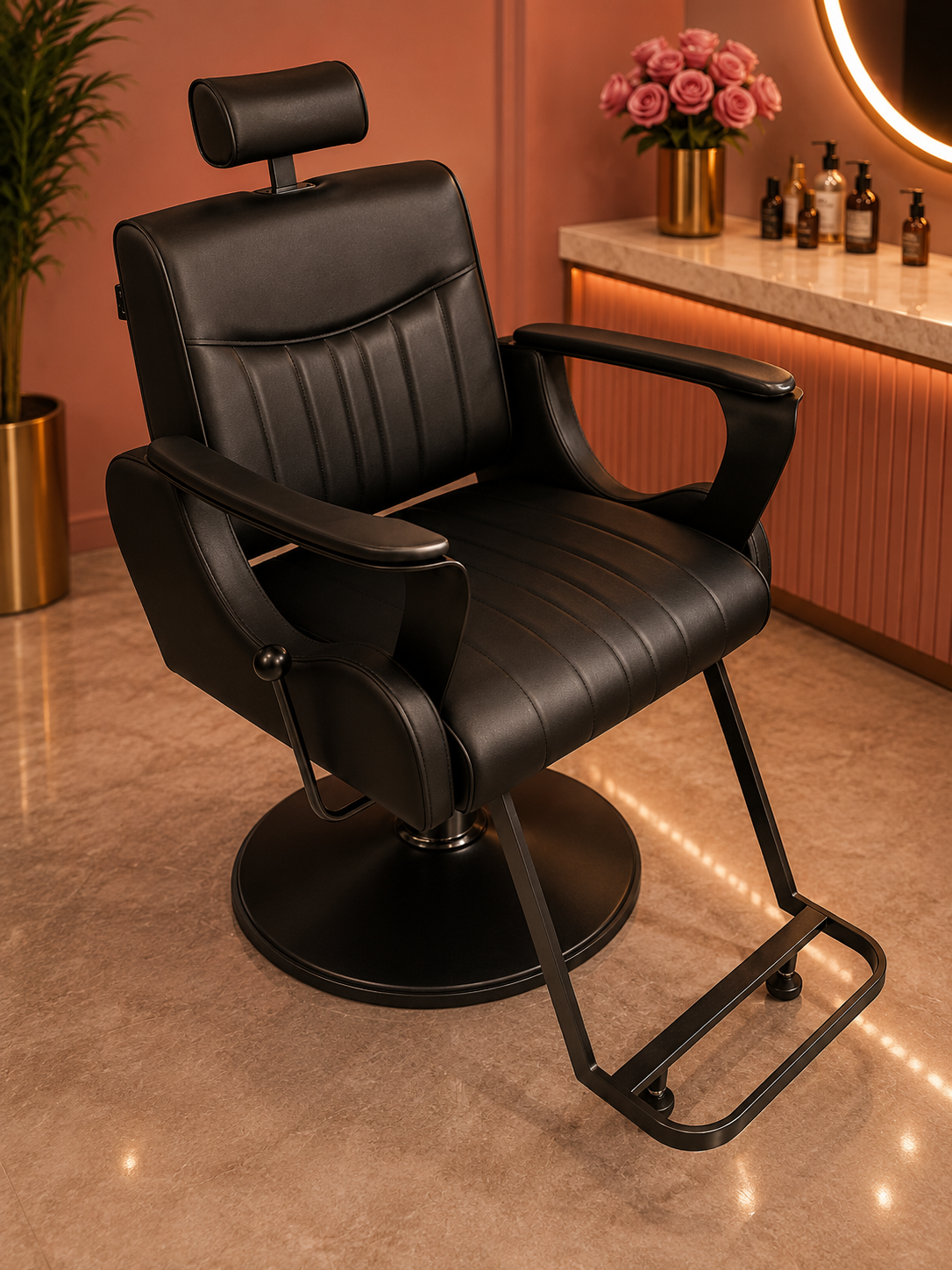 Beauty Style Silla Jeremías Reclinable Negra 2550521