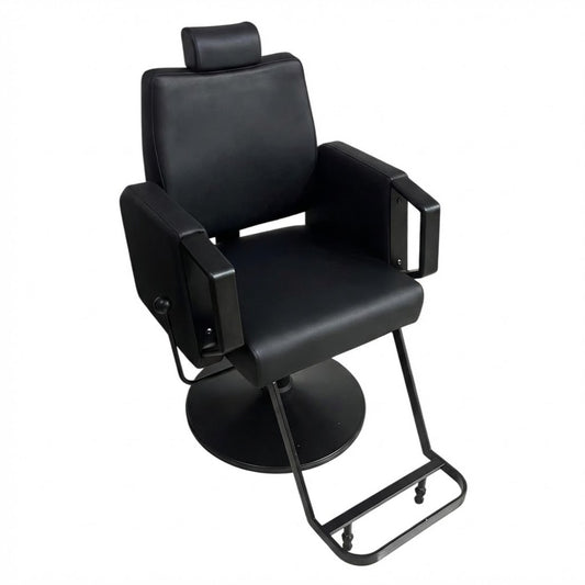 💺 Beauty Style – Silla de Barbería Owen Reclinable Profesional Negra | Modelo 2550541