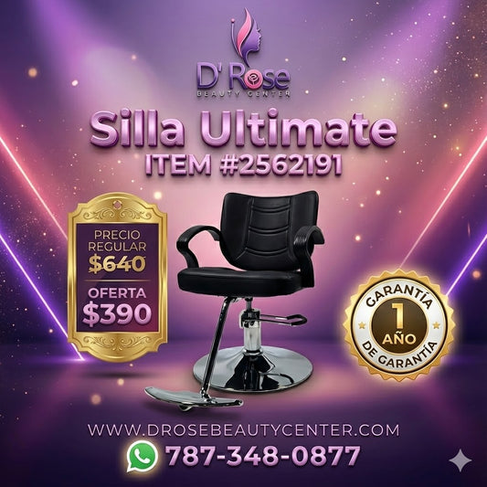 🪑 Silla Ultimate – Color Negro  ITEM #2562191