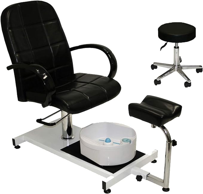 Beauty Style Mini Pedy Emily Color Negro y Blanco 2566341