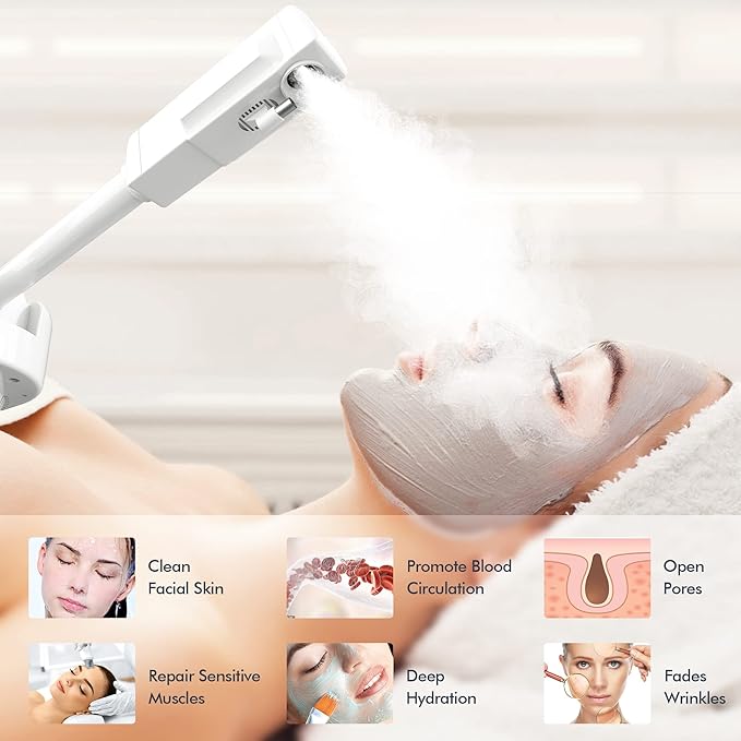 Beauty Style Vaporizador Facial Con Lupa 2570708