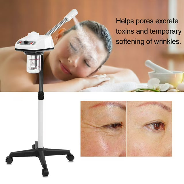 Beauty Style Vaporizador Facial Profesional en Pedestal con Ozono – Modelo 2570928