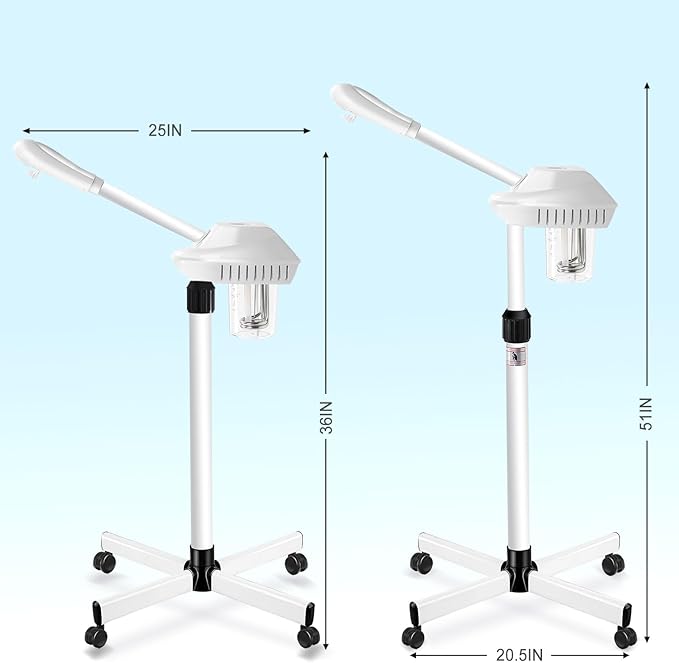 BEAUTY STYLE – VAPORIZADOR FACIAL METÁLICO 2570929