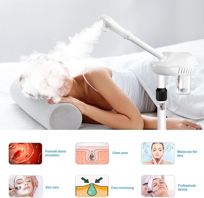 BEAUTY STYLE – VAPORIZADOR FACIAL METÁLICO 2570929