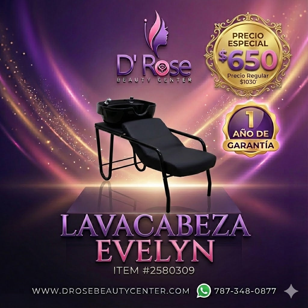 Beauty Style Lavacabeza Evelyn Tipo Camilla Negro 2580309