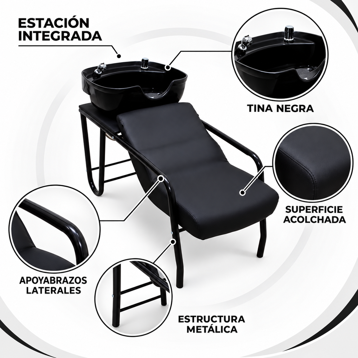 Beauty Style Lavacabeza Evelyn Tipo Camilla Profesional – 2580309