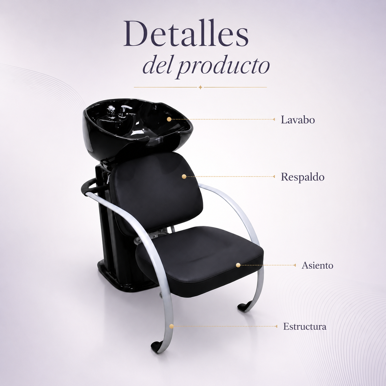 Beauty Style Lavacabeza Bianca Profesional Negro 2580319 – Tina de Porcelana