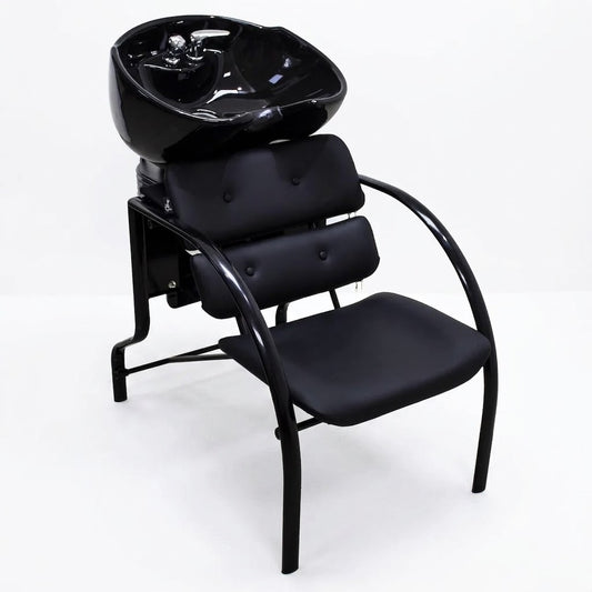 Beauty Style Lavacabeza Renata Profesional Negro con Bowl Cerámico 2580329