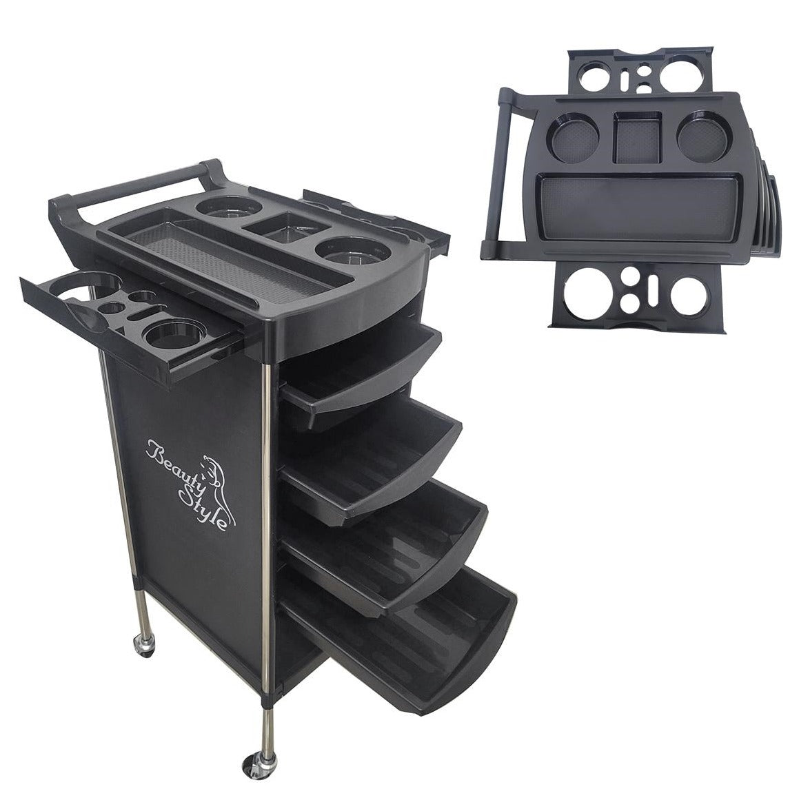 🖤 Carrito Auxiliar Profesional DARIO – Modelo 2588073 🖤