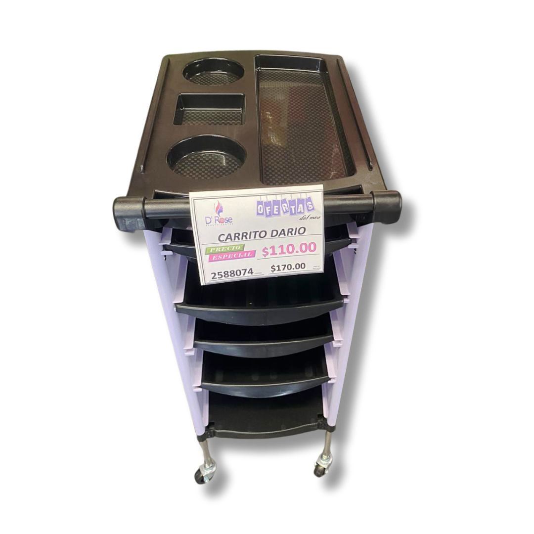Beauty Style Carrito Auxiliar Profesional – Modelo Dario (2588074)