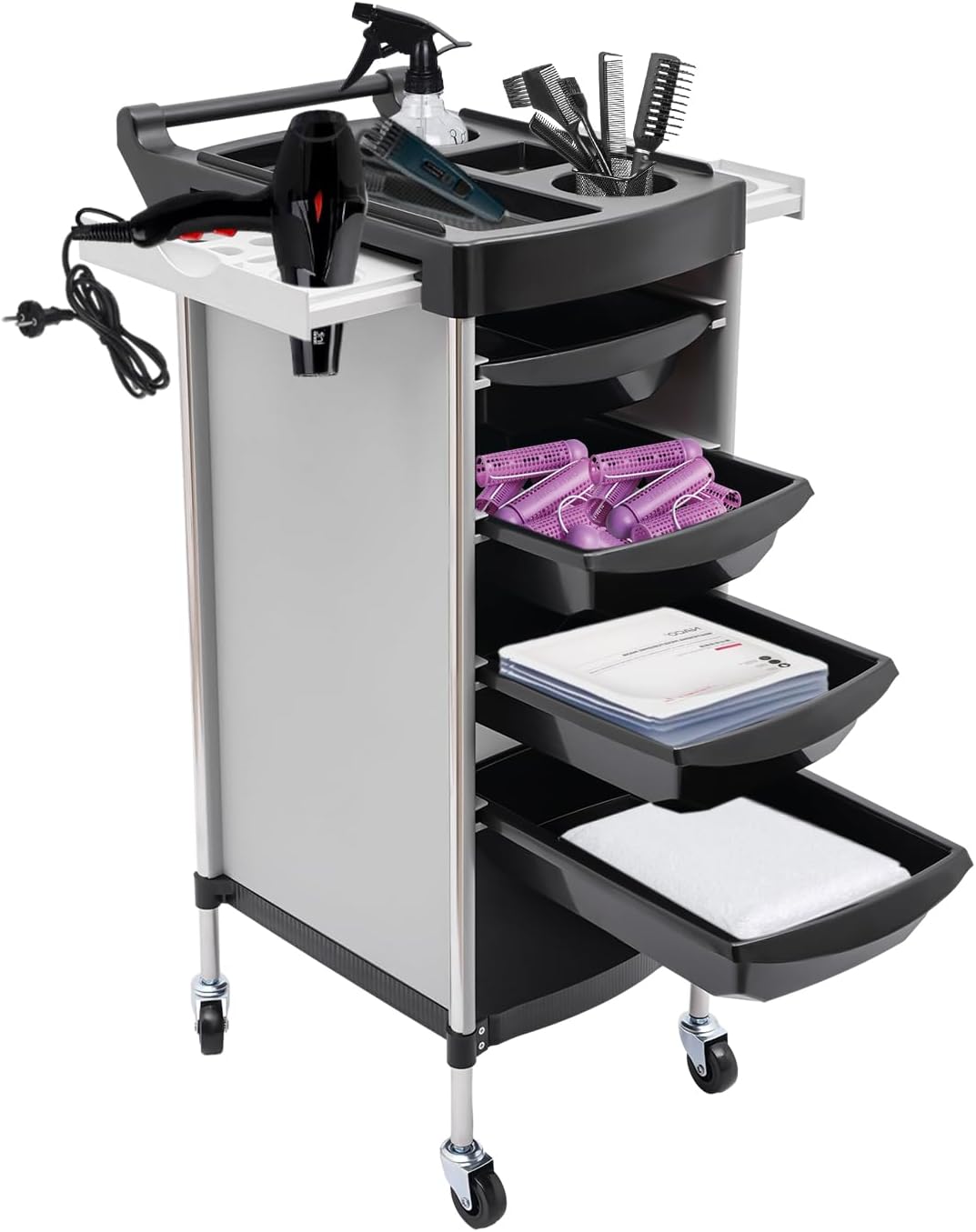 Beauty Style Carrito Auxiliar Profesional – Modelo Dario (2588074)