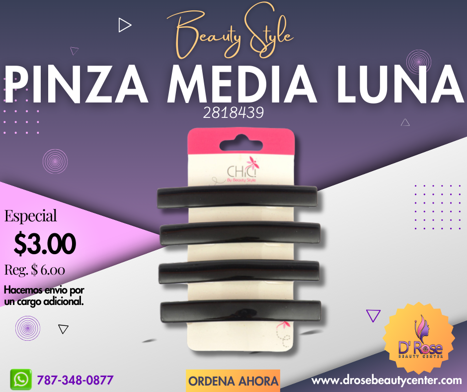 Chic Barrete o Hebilla Color Negro 2818439