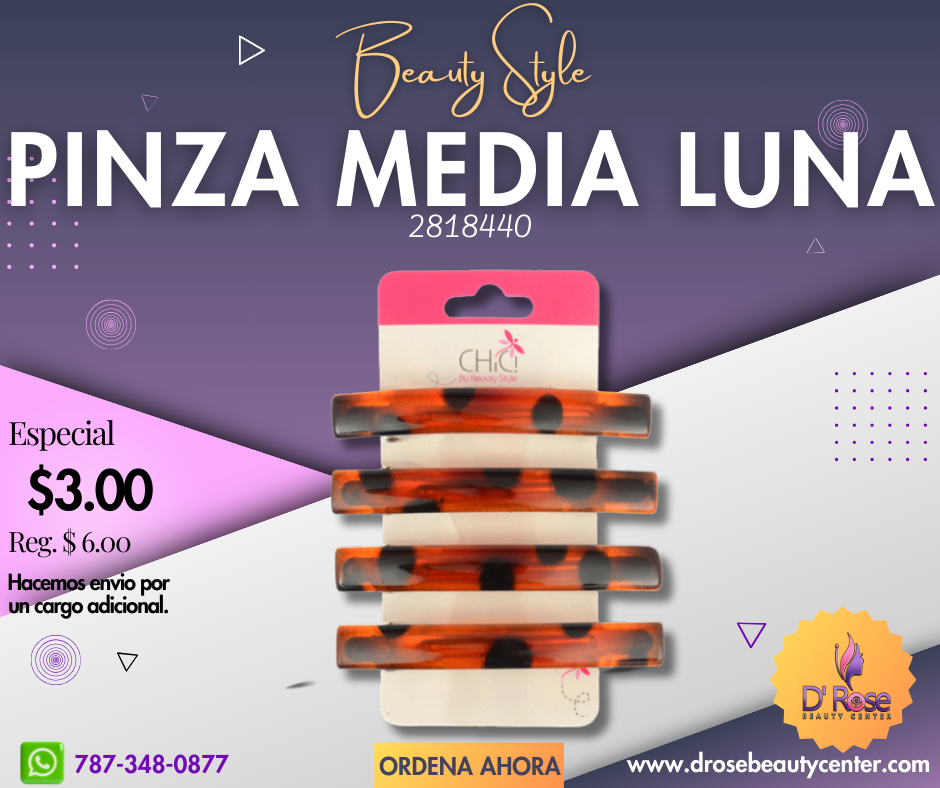 Chic Barrete o Hebilla Color Carey 2818440