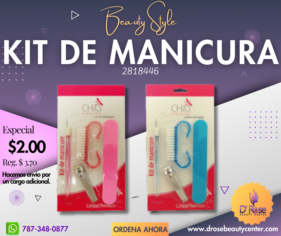 Chic Kit de Manicure 4 pc 2818446