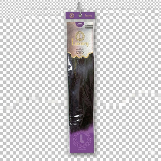 Luxury 100% Human Hair Style Extensión Color 4AS 20"