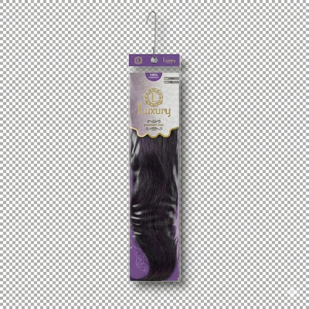 Luxury 100% Human Hair Style Extensión de Cabello Color 110S 18"