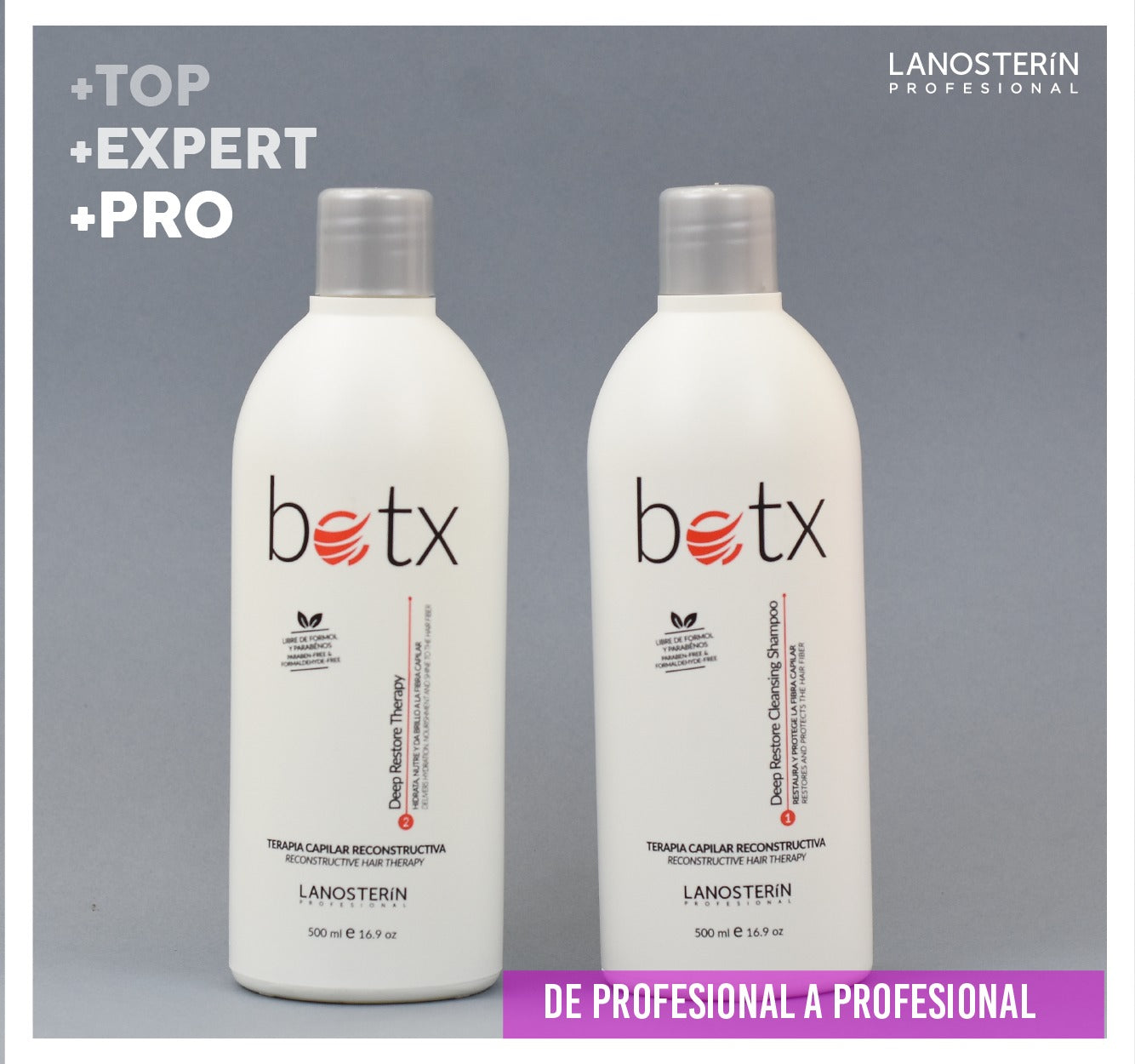 LANSOTERIN PROFESIONAL BOTX DEEP RESTORE THERAPY 16.9OZ 701020500