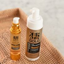 LANOSTERIN PROFESIONAL KERATIN GOLD SERUM TERMOPROTECTOR EN ESPUMA 6.0OZ 23060047