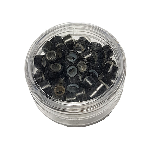 Beauty Style Grapas Negras con Silicone Para Extensiones 3333007