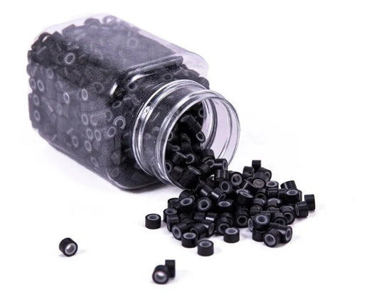 Beauty Style Grapas Negra con Silicone Para Extensiones 3333011