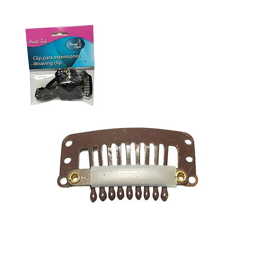 Beauty Style Clip para Extensiones Bronze Mediano 3333035