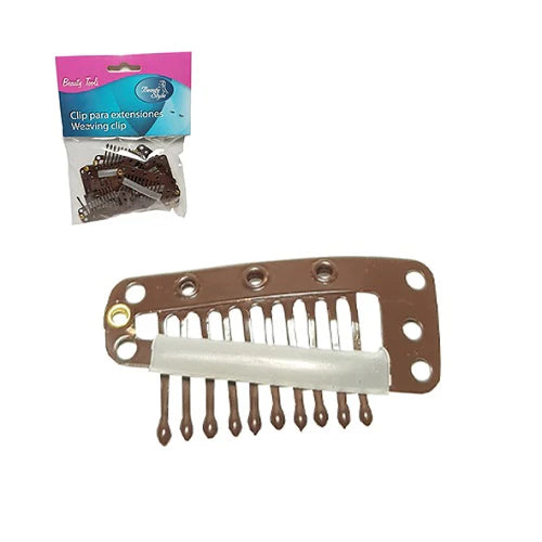 Beauty Style Clip para Extensiones Bronze Grande 3333036