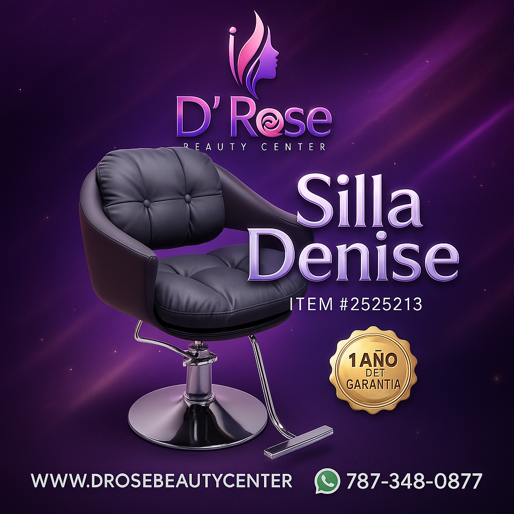 Beauty Style Silla Denise Profesional Negra Hidráulica Cromada 2525213