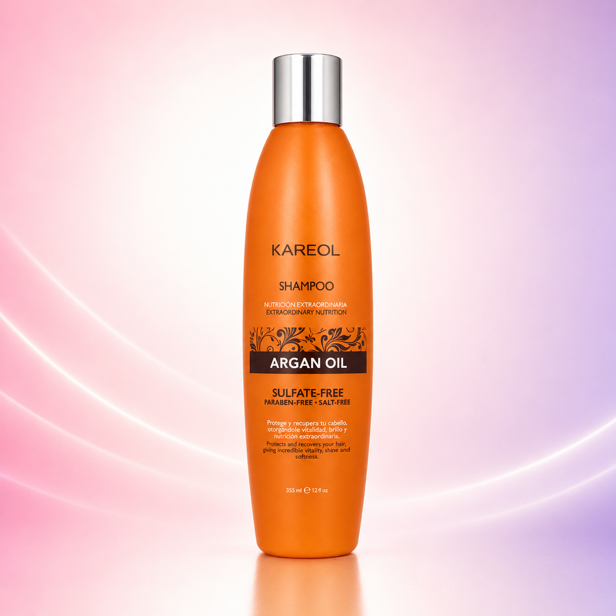 Kareol Argan Oil Shampoo 10.1 oz – Nutrición para Cabello Seco