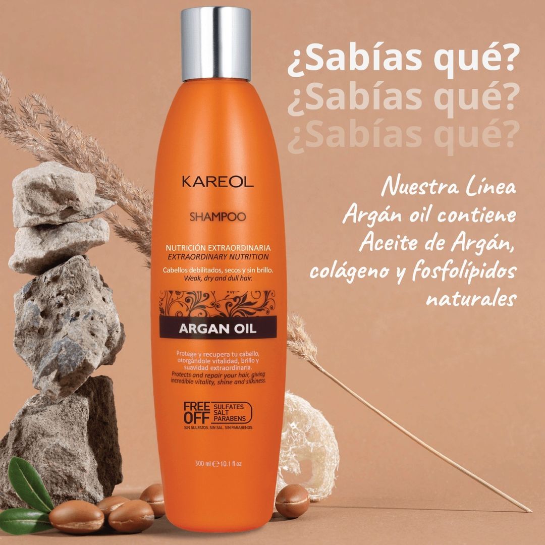 KAREOL ARGAN OIL SHAMPOO 10.1OZ 381010300