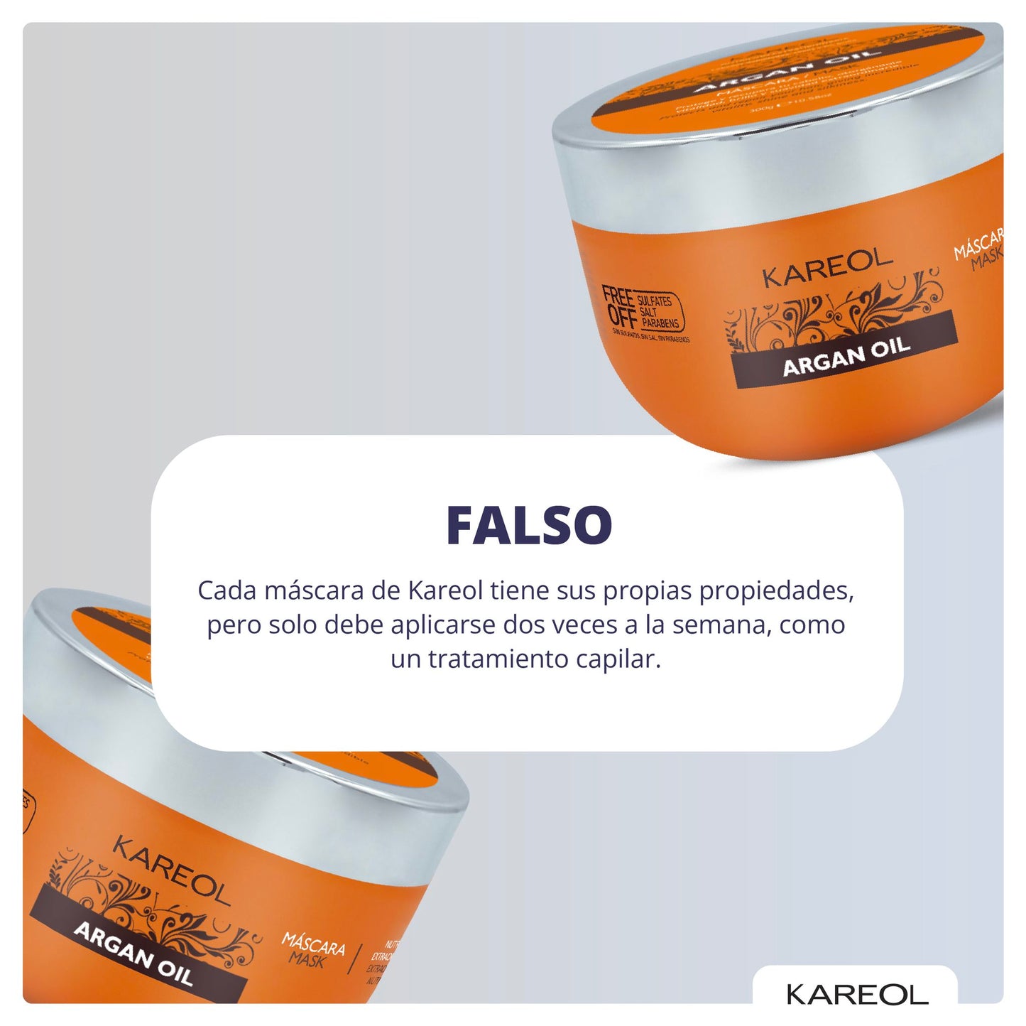 KAREOL ARGAN OIL MASCARILLA 10.58OZ 381030300