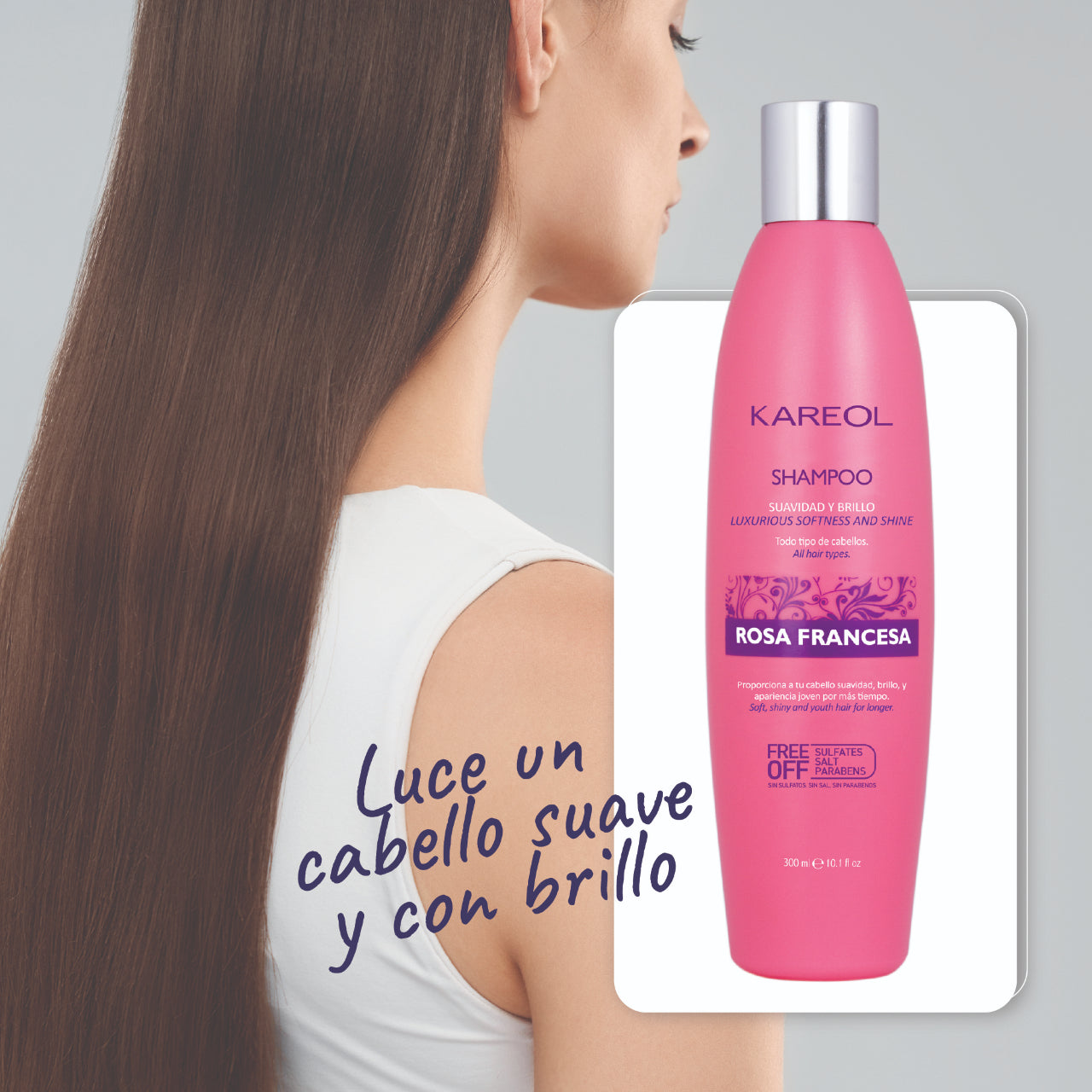 KAREOL ROSA FRANCESA SHAMPOO 10.1OZ 383010300