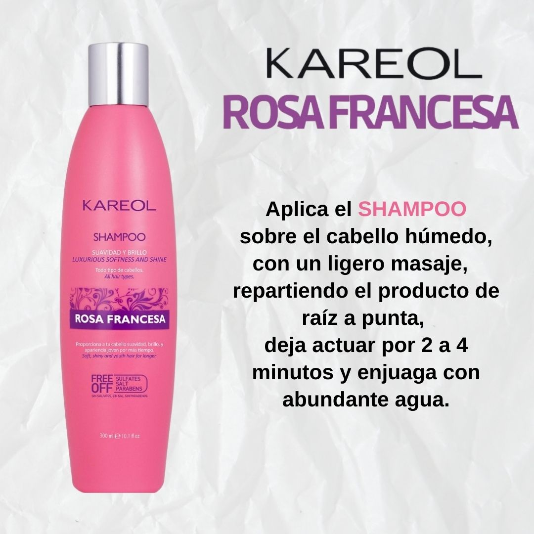 KAREOL ROSA FRANCESA SHAMPOO 10.1OZ 383010300