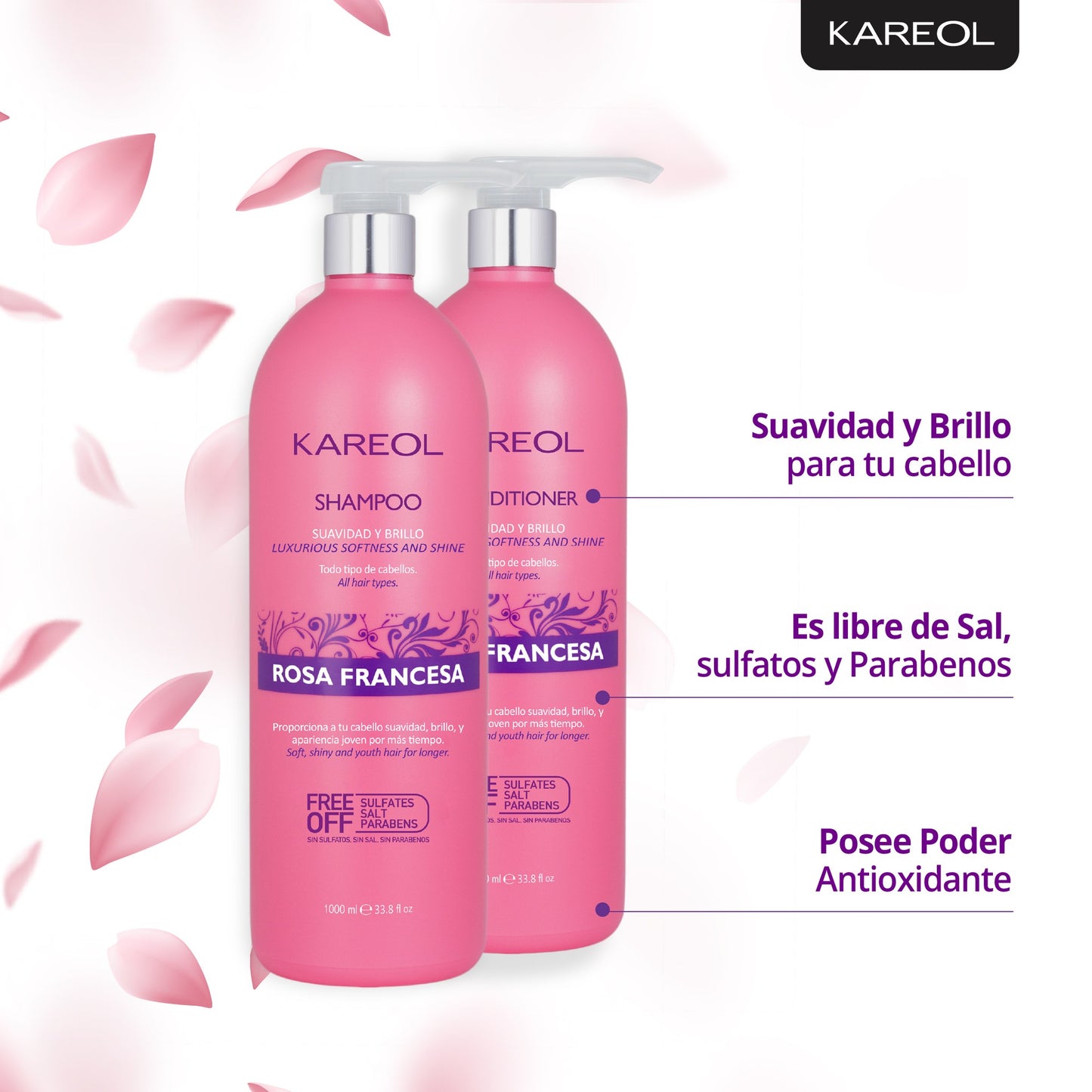 KAREOL ROSA FRANCESA ACONDICIONADOR 33.8OZ 383021000