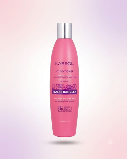 Kareol Rosa Francesa Acondicionador 10.1 oz – Suavidad, Hidratación y Brillo