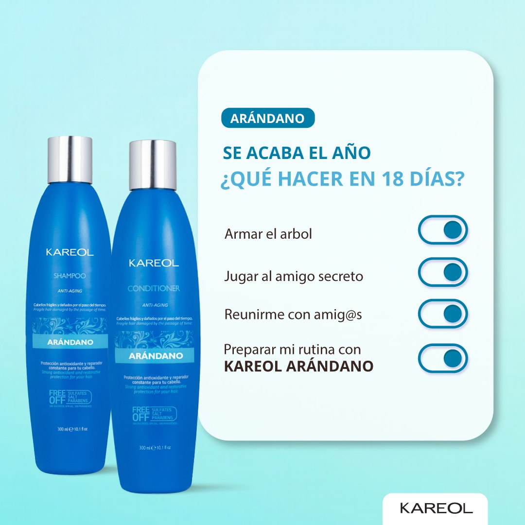 KAREOL ARANDANO SHAMPOO 10.1OZ 384010300