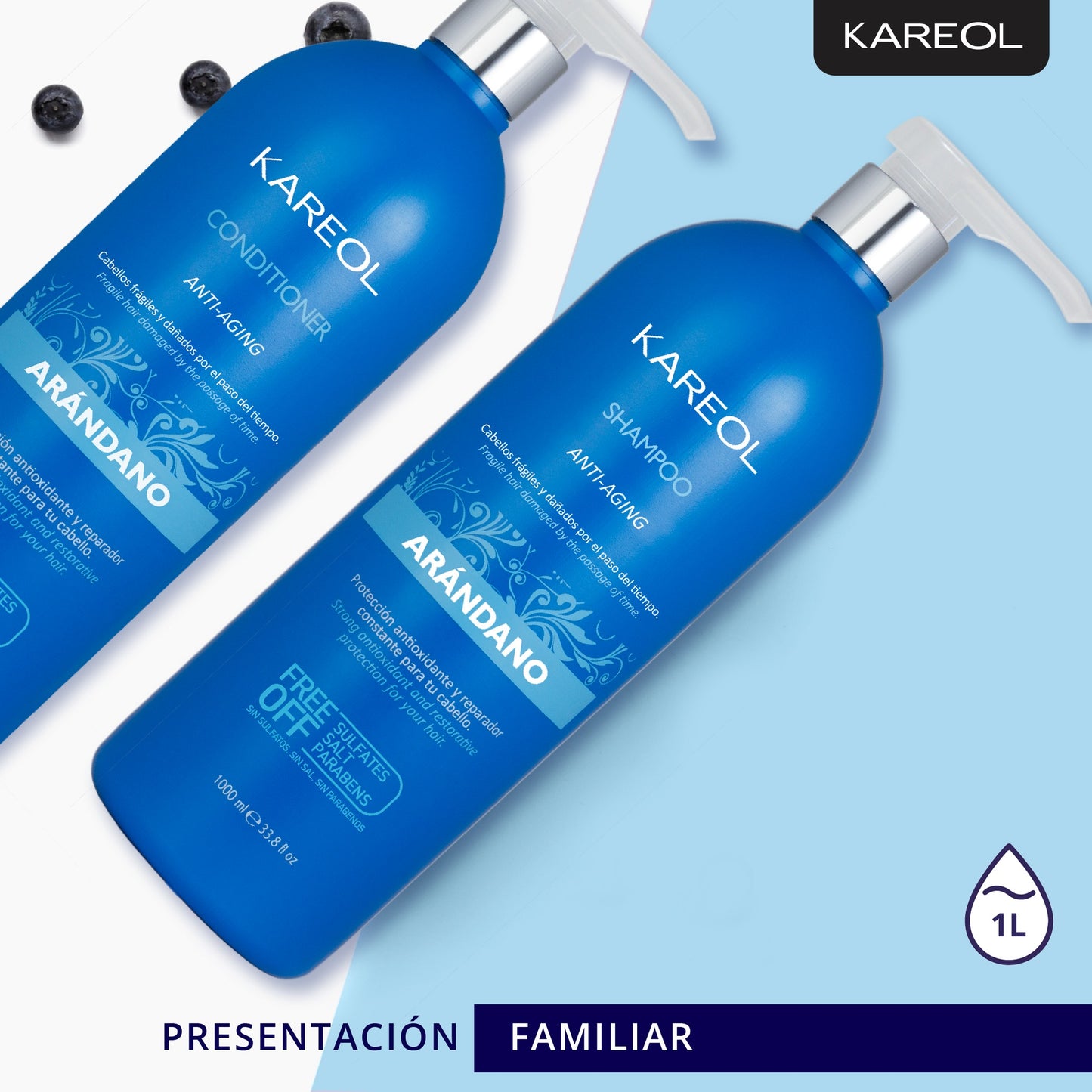 KAREOL ARANDANO SHAMPOO 33.8OZ 384011000
