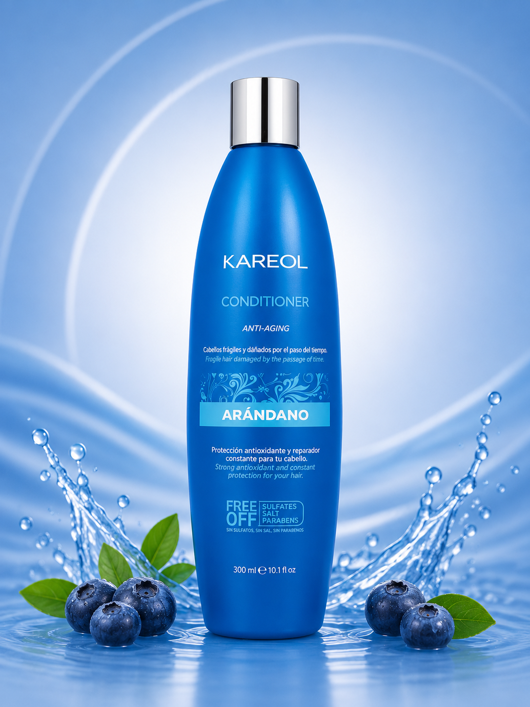 Kareol Arándano Acondicionador Anti-Aging 10.1 oz / 300 ml – 384021000