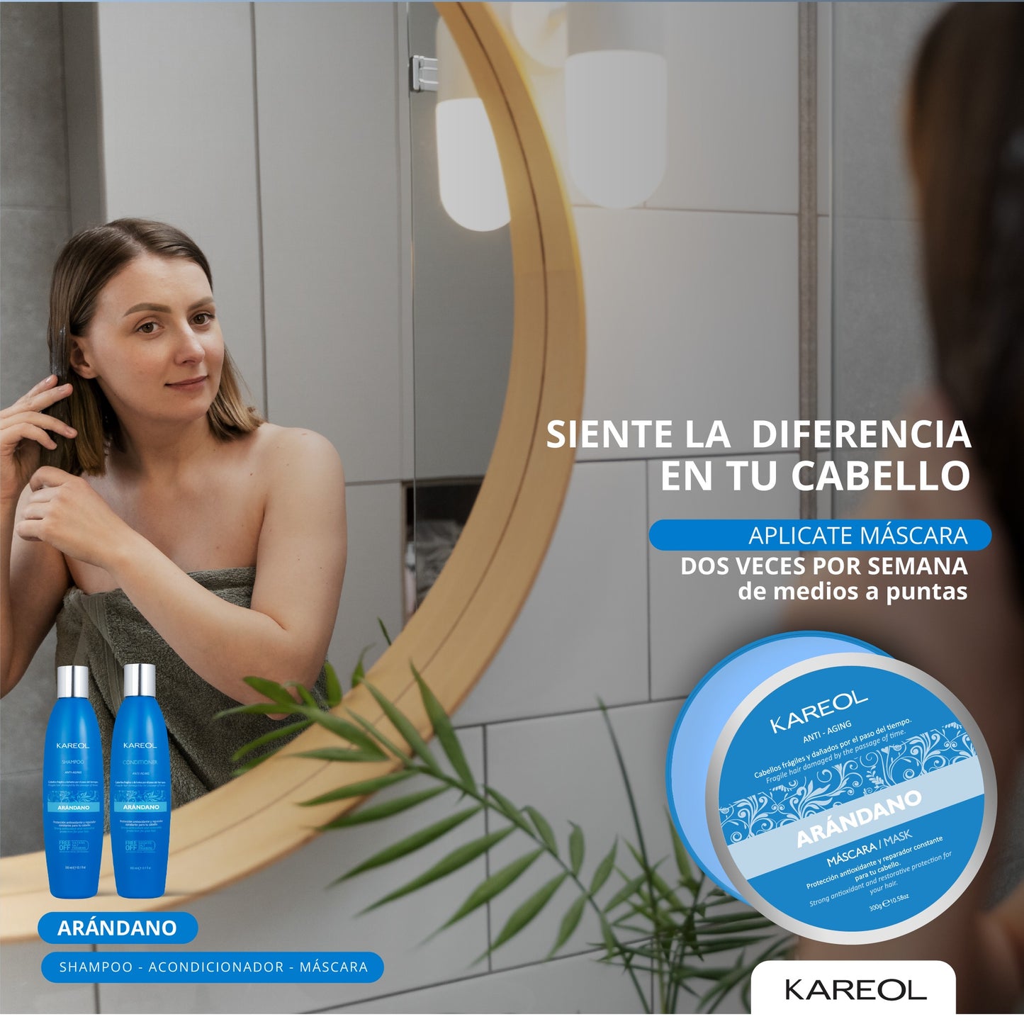 KAREOL ARANDANO MASCARILLA 10.58OZ 384030300