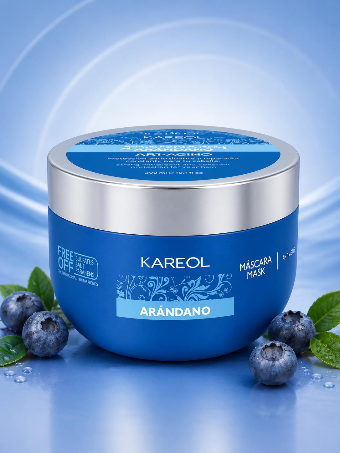 Kareol Arándano Mascarilla Capilar Anti-Aging 10.58 oz | 384030300