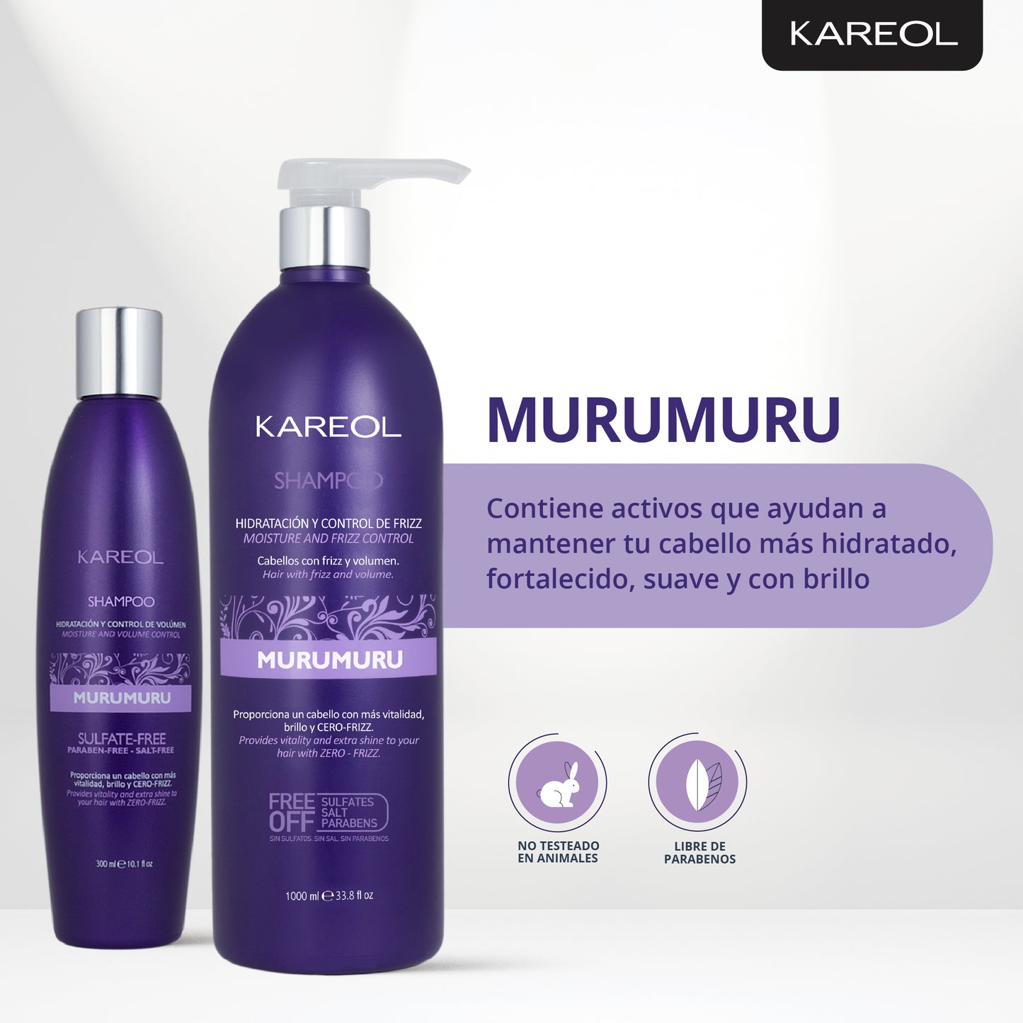 KAREOL MURUMURU SHAMPOO 10.1OZ 385010300