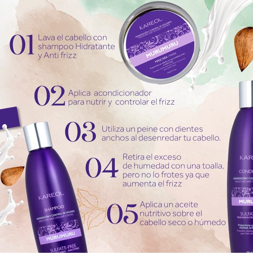 KAREOL MURUMURU SHAMPOO 10.1OZ 385010300