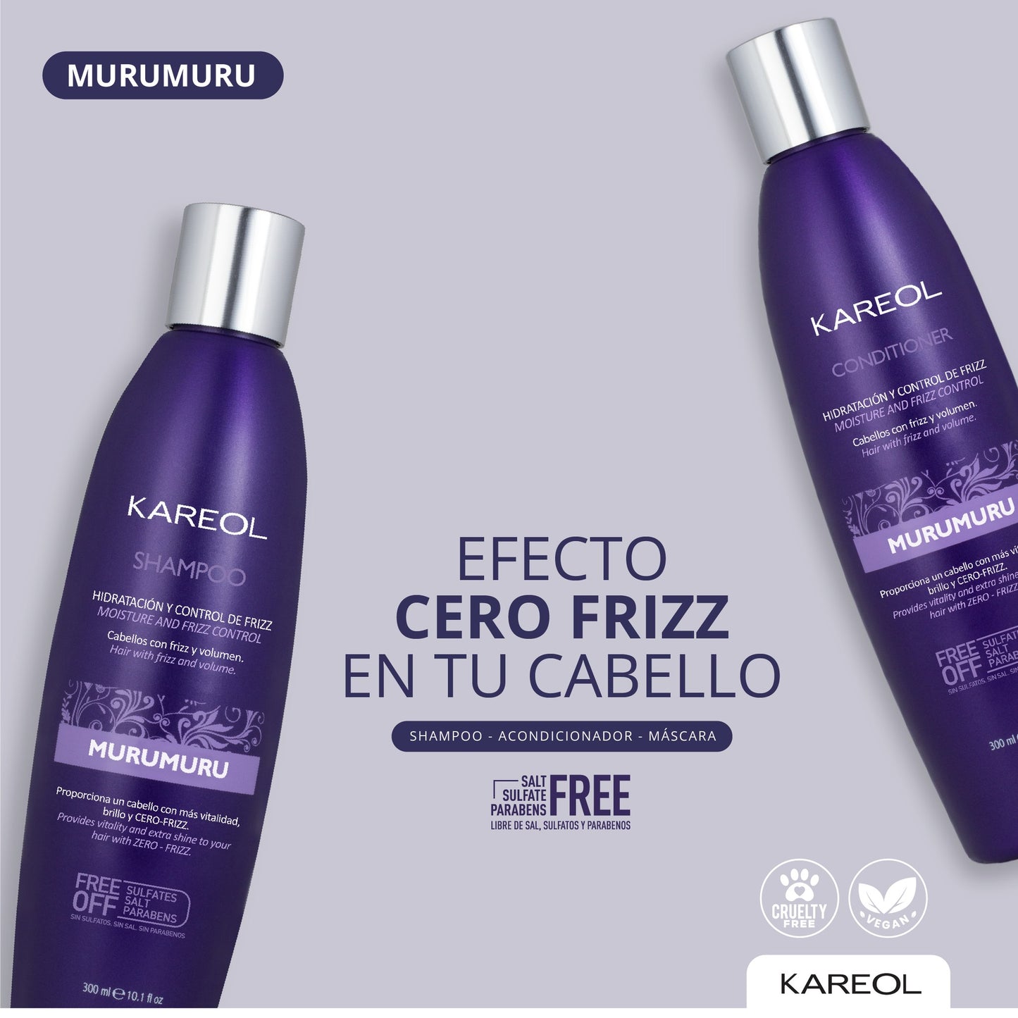 KAREOL MURUMURU SHAMPOO 10.1OZ 385010300