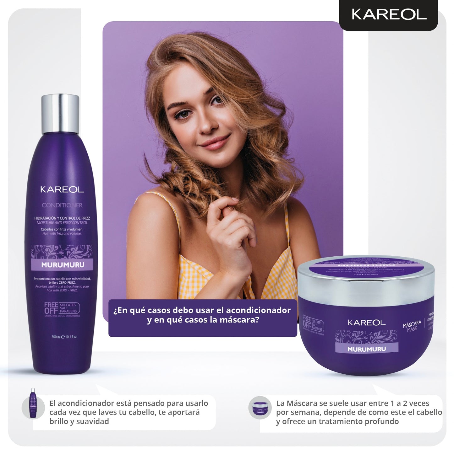 KAREOL MURUMURU ACONDICIONADOR 10.1OZ 385020300