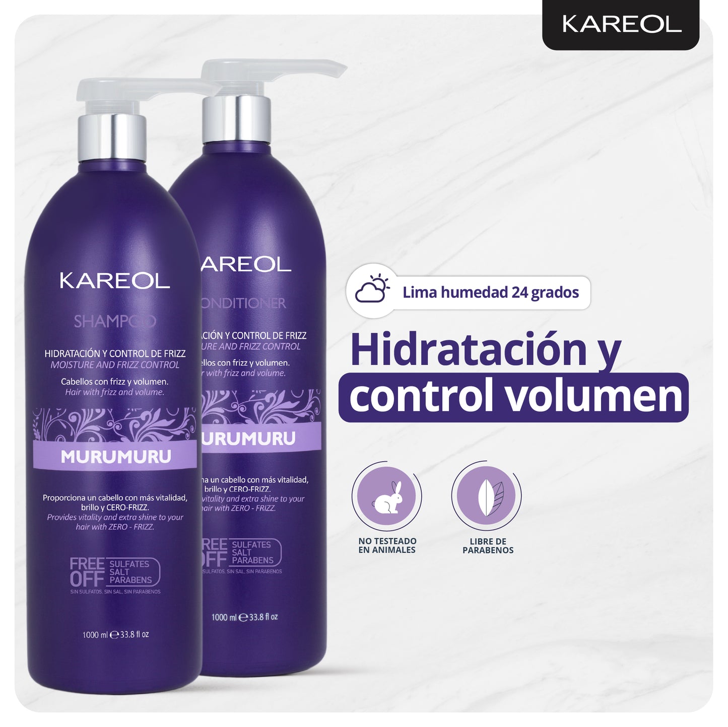 KAREOL MURUMURU ACONDICIONADOR 33.8OZ 385021000
