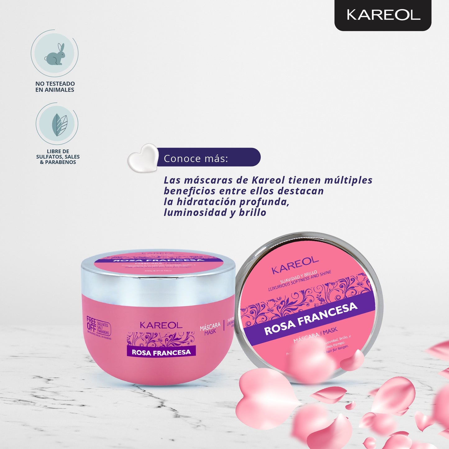 KAREOL ROSA FRANCESA MASCARILLA 10.58OZ 383030300