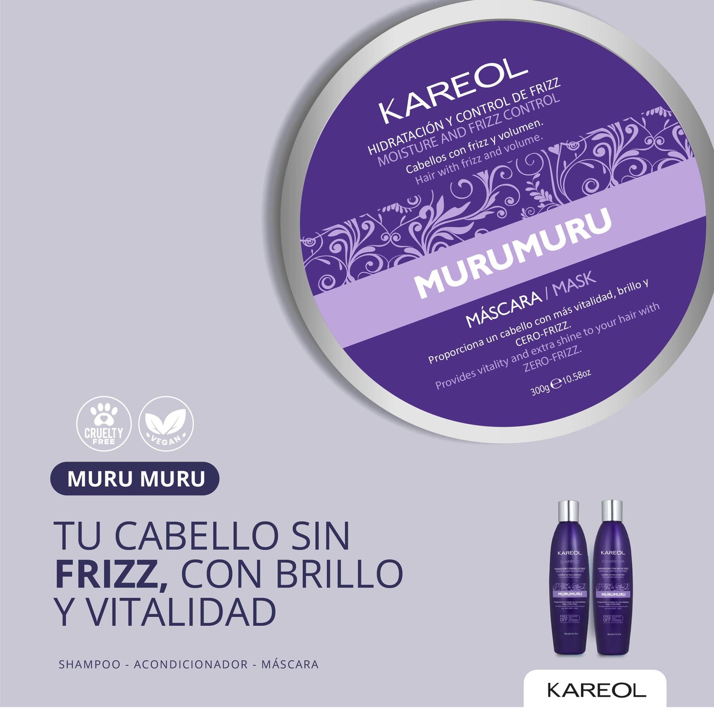 KAREOL MURUMURU MASCARILLA 10.58OZ 385030300