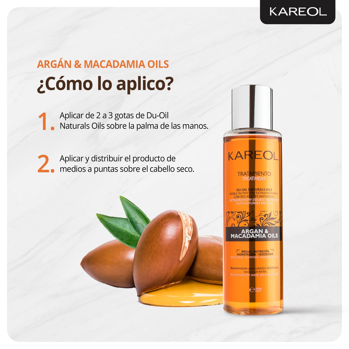 KAREOL ARGAN OIL DU-OIL NATURAL OILS 4OZ 386010120